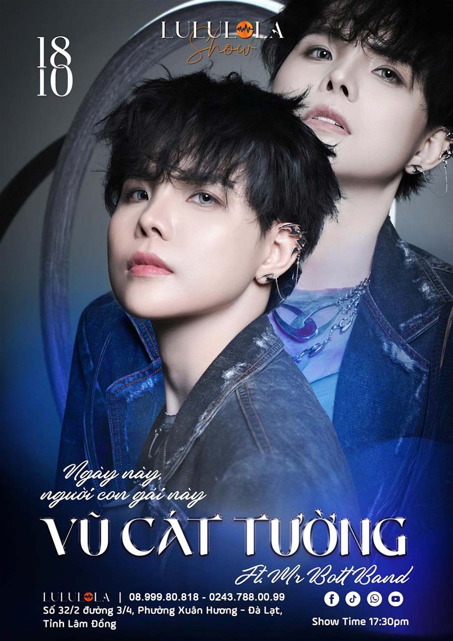 Liveshow VŨ CÁT TƯỜNG - NGÀY NÀY, NGƯỜI CON GÁI NÀY tại Đà Lạt - Ngày 18/10/2025